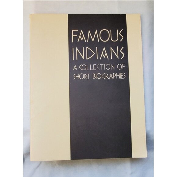 Famous Indians A Collection of Short Biographies- US DEPT OF INTERIOR 1966 - Picture 1 of 5